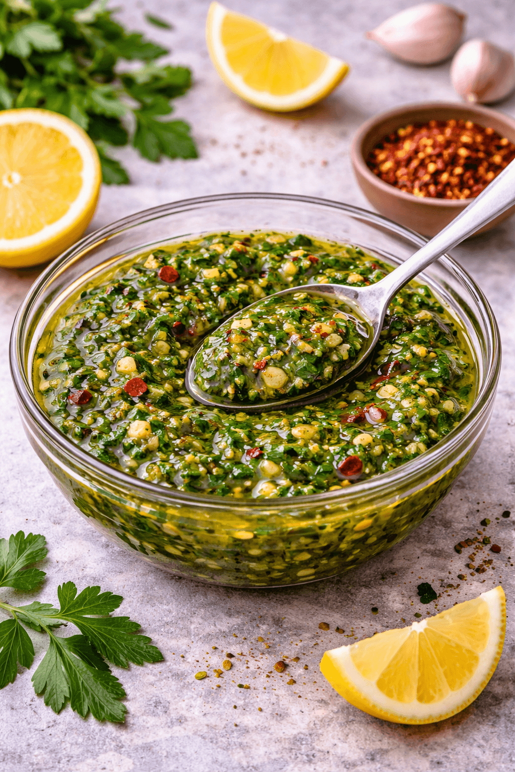 Chimichurri sauce