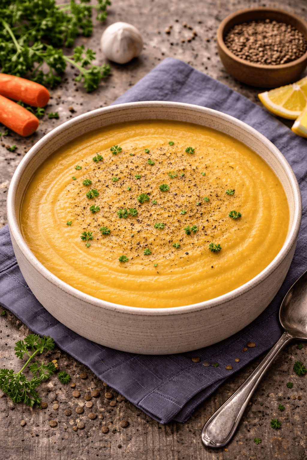 The Golden Lentil Soup