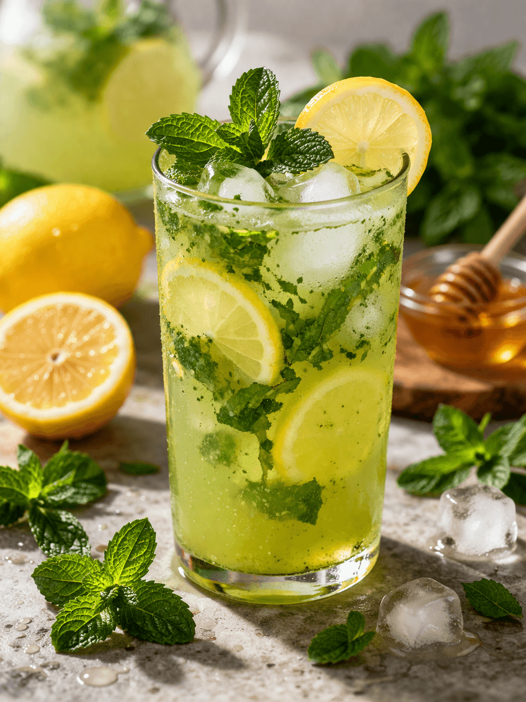 Fresh Mint Lemonade